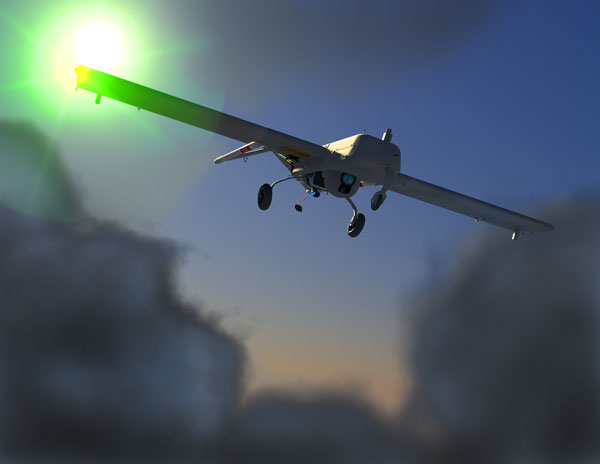 Shadow UAV CG Model